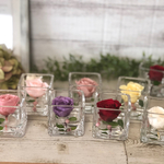 不思議なお水に入った一輪の薔薇　枯れないお花　プリザーブドフラワー　ローズ　薔薇　バラ　フラワーギフト　インテリア　プチギフト