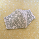 Reinamama様専用です。レースの立体マスク　グリーンとブラック2枚セット　接触冷感生地使用