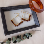 squareピアス・イヤリング