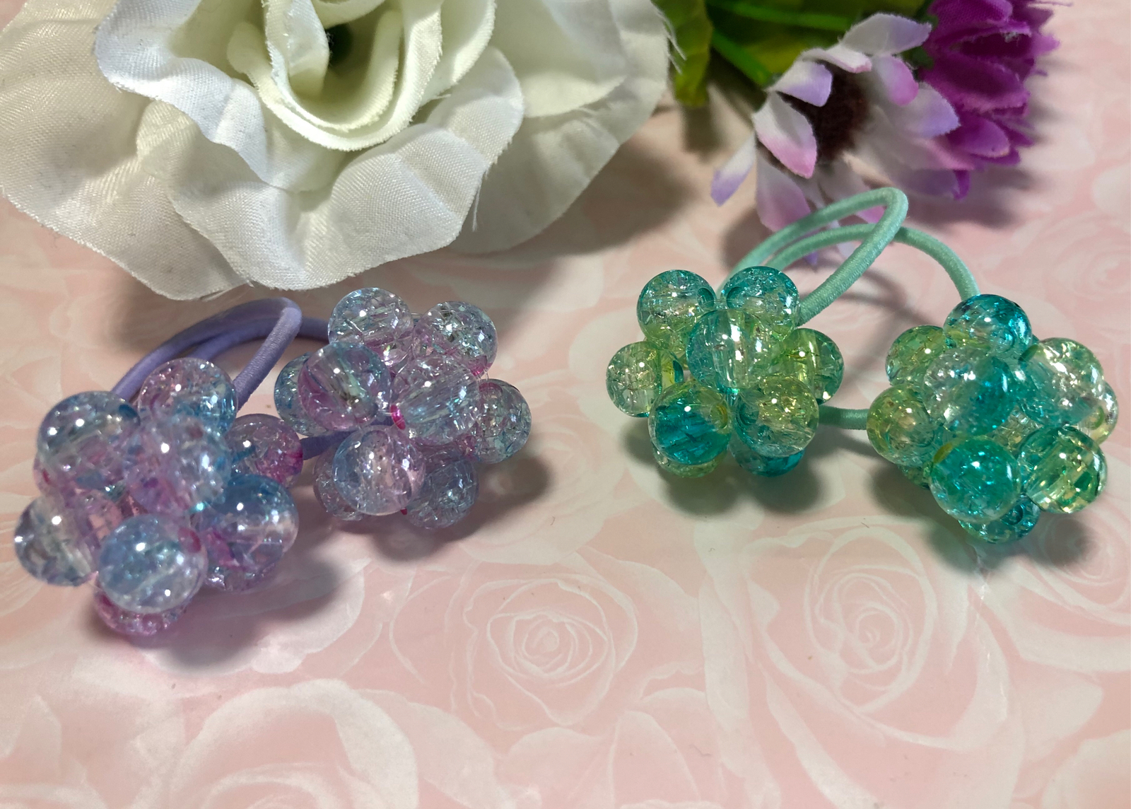 ヘアゴム ビーズ ヘアアクセサリーのカテゴリーのハンドメイド 手作り通販 Minne 日本最大級のハンドメイドサイト 2ページ目