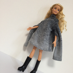 ジェニー・バービーサイズ ロングスリーブ カットソーワンピ