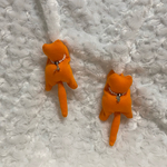 ネコクリップ(オレンジ)再販