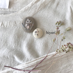 刺繍ブローチ　2個セット