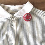 刺繍ブローチ