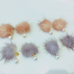 ミンクファーピアス&イヤリング