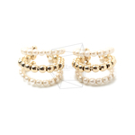 ERG-1379-G【2個入り】ラウンドイヤーカフ/Round Earcuffs Earrings