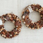 【特別価格】ほっこり木の実のお任せリース(20cm)