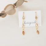 ゆらゆらVintage Swarovskiピアス
