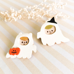 kao-chan's『HALLOWEEN2020』おばけちゃんとくまのおばけちゃん