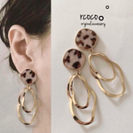 New レオパードスクエア×ダブルリング。゜。゜。゜