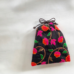 インド刺繍ミニ巾着013
