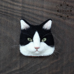 ねこブローチ＊Bicolor・Y＊