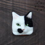 ねこブローチ＊Bicolor・Z＊