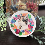 ねこのターニャ　クリップマグネット
