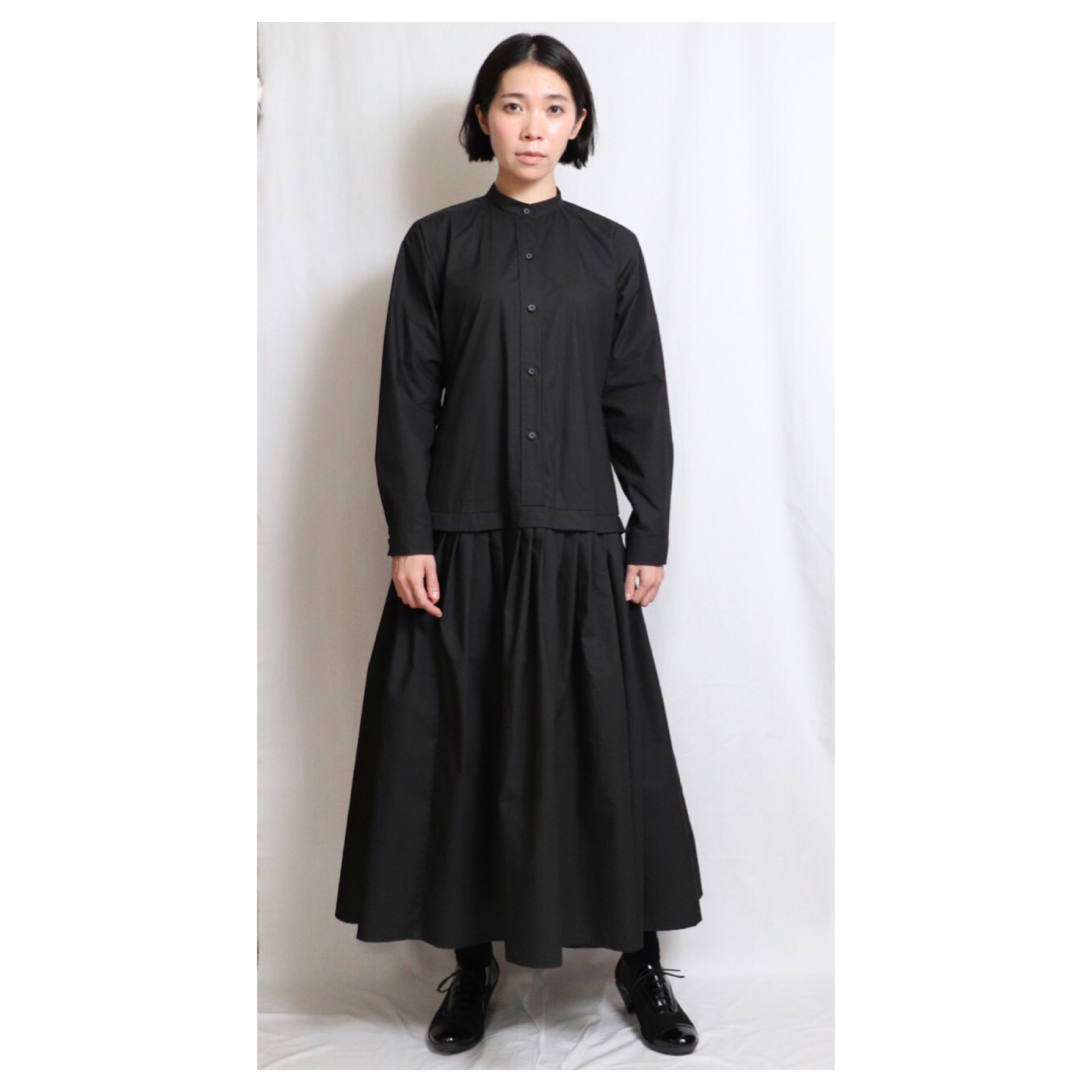 クボサンメイド　リネン　カシュクールワンピース S-3Lリネンカシュクールワンピース七分袖 | iichi 日々の暮らし