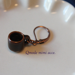 片耳ピアス（コーヒーカップ）