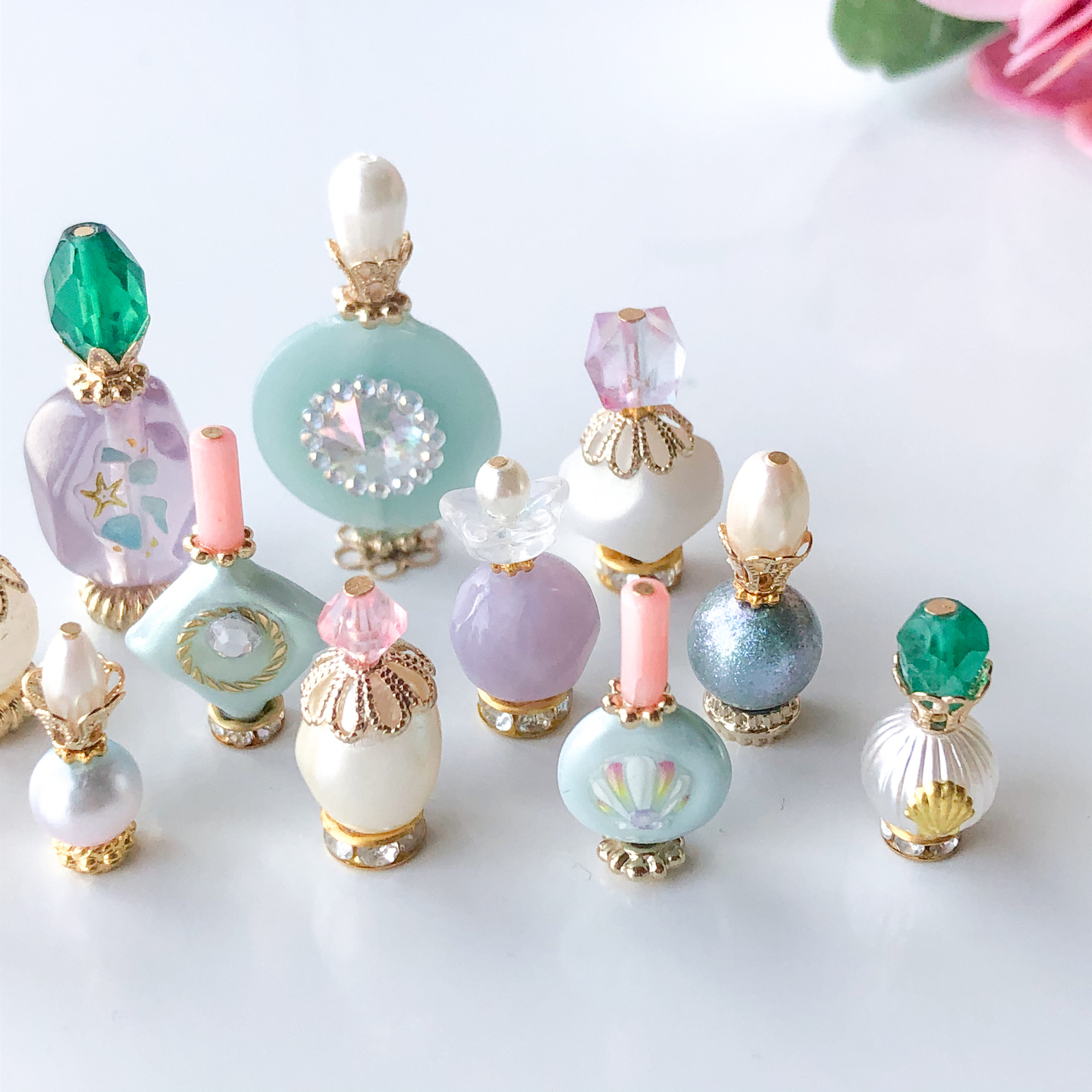 リトルマーメイドモチーフのミニチュア香水瓶 - naniillo | minne 