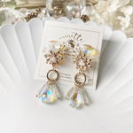 zirconia &Swarovski pierce