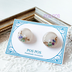 -pearl- 一粒ピアス/イヤリング 