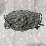 千鳥格子  深緑