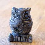 🦉知恵の象徴　パラスアテナの使い🦉ラブラドライトふくろう