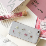 letter_love - 植物標本 のような 押し花 スマホケース iPhone *。 date
