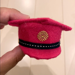 送料込みラブパトピンク好き可愛い後ろが選べるミニ警察帽子　衣装コスプレに