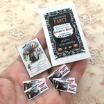 ハロウィーン特集＊パーティーのお知らせボード＆サインプレート＆チケットのセット　オシャレ
