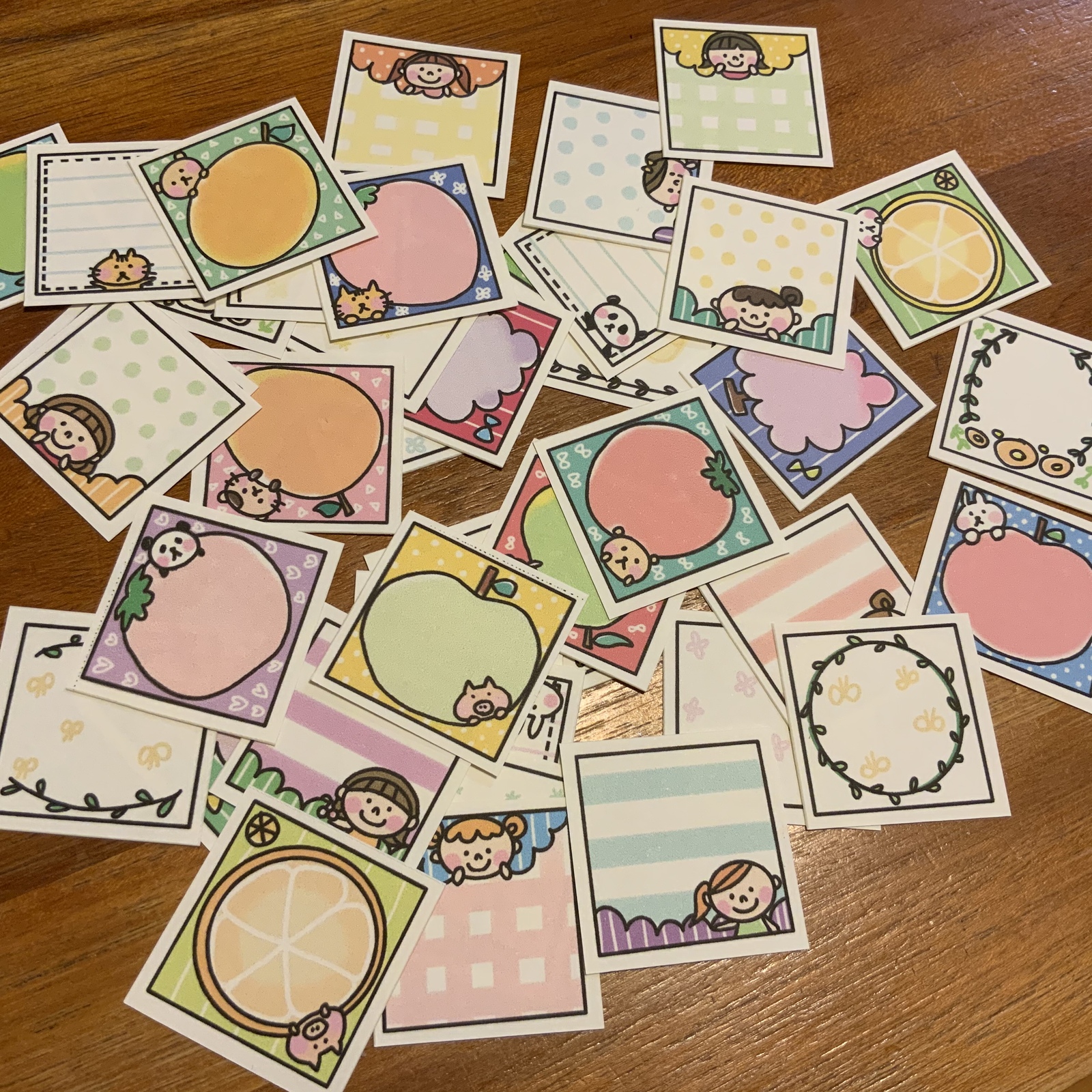 しかく②♡確認用470円♡手描き　フレーム シール しかく③♡手描き フレームシール - mine | minne byGMOペパボ