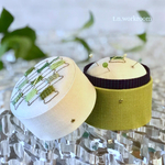 フタ付きピンクッション GR ＜カルトナージュ＞