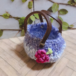 🍇ぶどう🍇miniバッグ   お人形のバッグに🎶