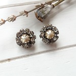 「一輪草 antique」ピアス/イヤリング