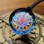 時空の華 ガラスのアクセサリー ペンダント