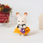 再販⭐︎シルバニアファミリー　シルバニア　服　ドレス　♡ハロウィン♡ あかちゃんドレス