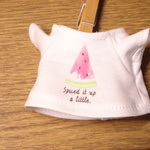 ぬいぐるみバッチ用Ｔシャツ☆スイカ