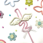 ハーフバースデーステッキ 天使のはねver.