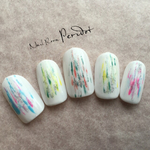 再販━☞絵の具風Nail          