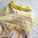 きらきらバナナのTシャツ（ボーダー）Lサイズ