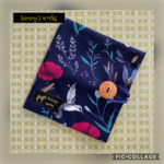 こだわりボタン☆USAコットンの携帯用ボックスティッシュケース☆ Magical Fauna Mystique