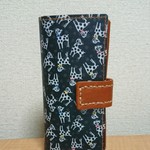 再販【受注】iPhone6、6S*リバティ×革*手帳型カバー*ダルメシアン