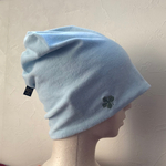 【ケア帽子】　刺繍　パイルニット帽