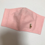 ラルフローレン　立体マスク　ロゴ入り