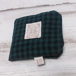 グリーンチェック系③  サニタリーポーチ（送料無料）