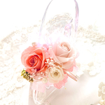 ガラスの靴 夢見るシンデレラ＊結婚祝い誕生日に大切な日のフラワーギフト＊リングピロー＊お色変更可能