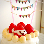 再販38♡ケーキ用 バースデーガーランド【お名前入り】