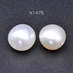 N1475  6個  高品質淡水パールビーズ No.42 ラウンド 天然素材  3×【2ヶ】
