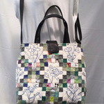 ２wayバッグ（パッチワークと刺繍）