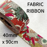 【コットン】【90cm】【3色】【RED】サンフラワーリボン A471