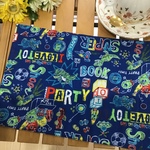 【本日のお買い得】カラフルtoy❤️Ａ4 両面ランチョンマット 男の子