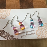 2カラーフューシャ&ブルーのピアス 再販1
